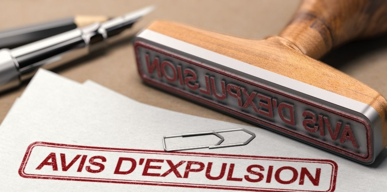 Avis d'expulsion